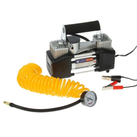 Car compressor Nova Bright AK-85, Double piston, 85 l/min, 12 V, in bag