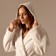 Terry robe with a hood Women's SL Home: Basic "Blanc de Blanc", district XL, 100% HL, 420 g/m2