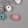Beads for creativity tree "Fit joys" set of 10 pcs 1.6x1.6x1.6 cm
