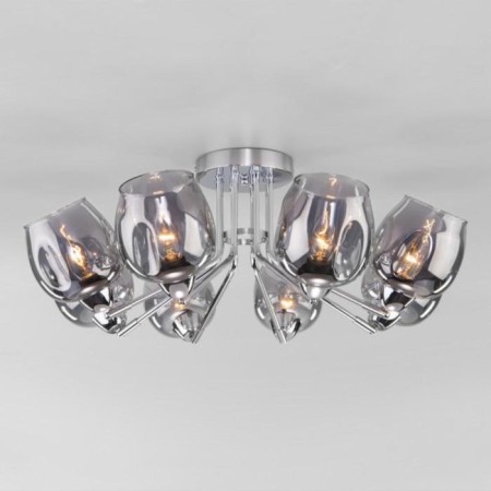 MARCI chandelier, 8x40W E27, color chrome-2