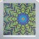 Scrapbooking paper "Flower mandala" density 180 g 30.5x32 cm