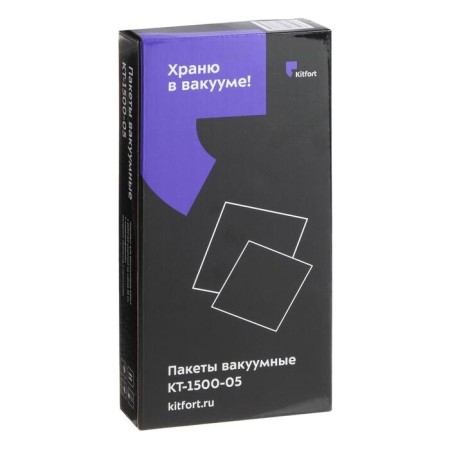 Packages for the vacuum of KitFort KT-1500-05, 28x40 cm, universal, 20 pcs.-1