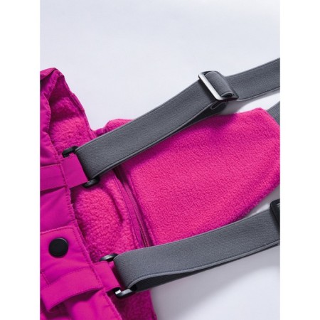 Ski suit for girls for, height 116 cm, raspberry color-6