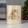 LED figure "Tiger" 13 × 16 × 5 cm, cardboard, battery AAX2 (not in the kit), glow warm white