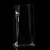 Polypropylene package package, rectangular bottom, transparent, 9 x 5 x 19 cm