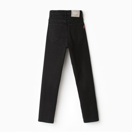 Jeans for girls, black color, height 110 cm-4