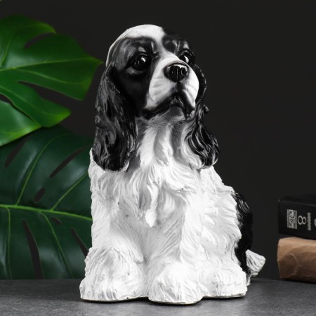 Piggy bank "Russian spaniel" 15x20x26cm