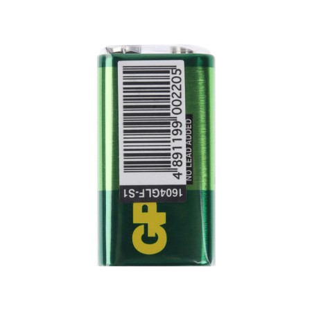 Salt battery GP Greencell Extra Heavy Duty, 6F22-1S, 9V, Crohn, Spike, 1 pc.-1