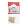 Construction battles, finished, brassized, 1.4x30 mm, 50 pcs