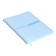 Universal diary for grades 1-11, 48 sheets, Velvet, solid cover, artificial leather, thermoting, liesse, marshmallow blue