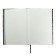 Delicidal Air A5, 160 sheets of Escalada, solid binding, artificial leather "Leopard", "Maras", pancake embossing, white offset 70 g/m2, gray