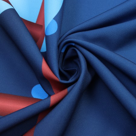 Set of curtains 145x260cm-2pcs, diz. 063, Gabardin, p/e 100%-1