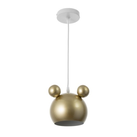 Bayerlux lamp "Barney" E27 40W gold 20x20x20-120cm
