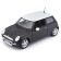 MASTO DIE-CAST Mini Cooper, opening doors, 1:24, black color with a white roof