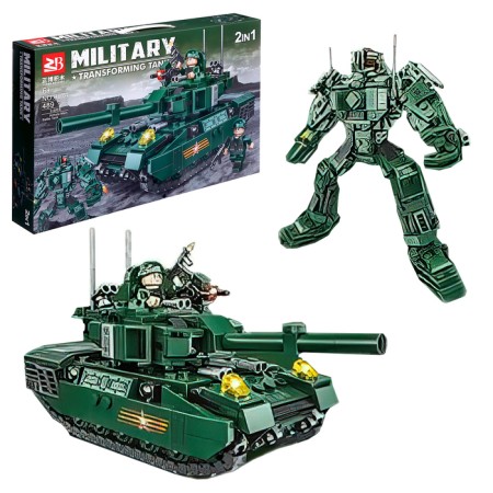 Designer "Robots. Transformer tank ", 489 details