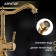 Zein sink mixer, high spout, without eyeliner, brass, color gold