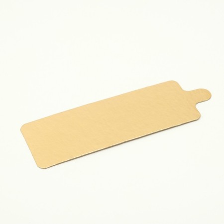 The substrate laminated with the holder "Gold" 5 x 14 cm
