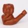 Ceramic “pig” whistle for painting 3 × 6 × 5.2cm