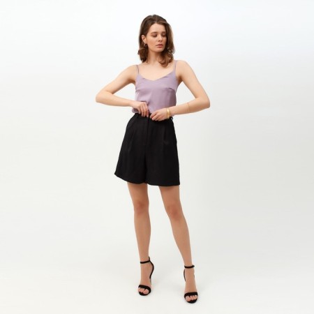 Women's shorts Minaku: Enjoy Black Color, Rr. 44-3
