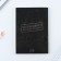 Diary in the soft cover A5, 80 liters, in the gift box "Man 100%"