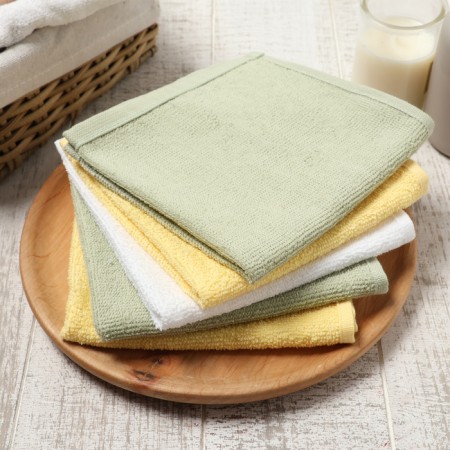Set of terry napkins "Chamomile" 30x30 cm -5pcs, 100% hl, 340g/m2-1