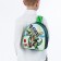 Baby backpack on a zipper, "chosen", green color