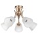 Ceiling Ceiling Ellie 5x40W E27 Gold 52x52x30 cm