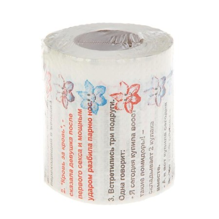 Souvenir toilet paper "jokes", 10 part, 9.5x10x9.5 cm-3