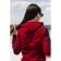 Female ishomine is a suit, size 48, burgundy color