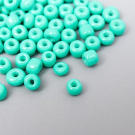 6/0 round beads in the bottle "Emerald" 20 g-2