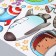 Interior plastic sticker "Space flight" 50x70 cm