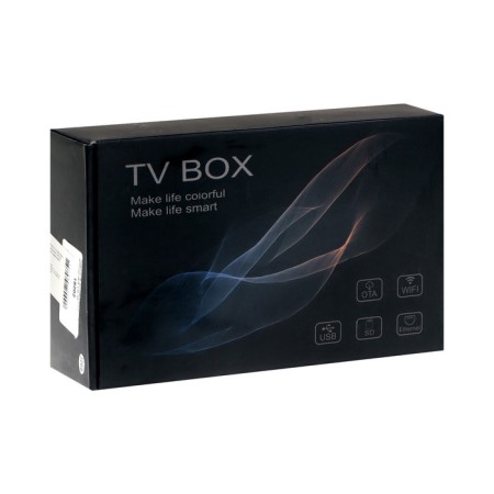 Prefix Smart TV DGMedia 6k Allwinner, 4GB RAM, 32GB, Android, UlHD, Wi-Fi, HDMI, Black-6