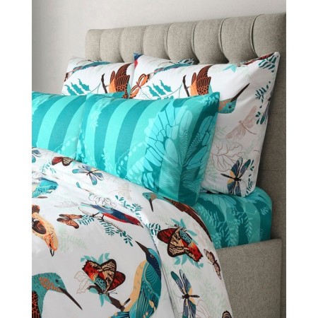 Bed linen 1.5 joint venture, size 150x215 cm, 145x210 cm, 70x70 cm - 2 pcs-2