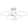 Ceiling chandelier Ursula LED 156W 3000-6000k 9899lm
