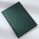 Deliciper of Leduced A5, 160 liters. Solid cover. Leatherette. Green. Cream block