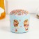 Paper form for cupcake, muffins and kulich "owls" 70x60 mm, mix