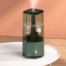 Air humidifier Derama Humidifier Dem-F360W, Ultrasound, 25 W, up to 40 m2, 280ml/h, 4l