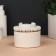Container for storing cosmetic supplies "Zoy", 10 x 8.2 x 8.6 cm ivory color