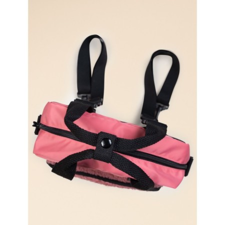 Baby bag, size 9x22x24.5 cm, red color-3
