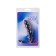 SEVEN CREATIONS ANAL CLASE, silicone, black color, 12 cm