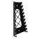 Holder for storing wrench, 9 keys from 5mm to 40 mm, wall, black