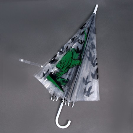 Children's umbrella "dinosaur" semi -automatic, transparent, d = 90cm-5
