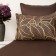 Sofi de Marko Beverli bedding bedding, size 240x270 cm, 220x240 cm, 50x70 cm - 2 pcs, color chocolate