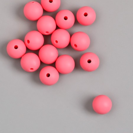 Busina silicone "Round" children's pink d = 0.9 cm-1