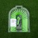 The spiral watering spiral, 15 m, fast -fast, with a watering gun and a fitting, green, Greengo