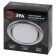 Lamp built -in era KL35, IP20, 15W, 106x38 mm, silver/chrome color