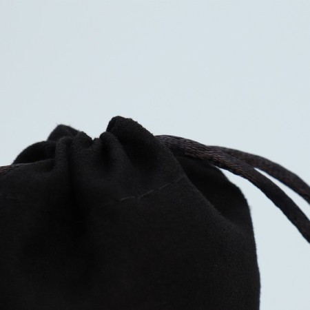 Bag gift suede "Crystal", 7 x 9 cm +/- 1.5 cm-3