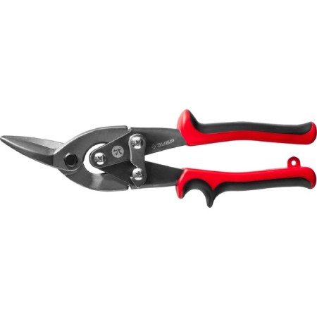 Scissors for metal "bison" 23140-l, 250 mm, 0.4/0.8 mm, left, two