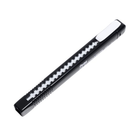 Eraser-pencil Eraser Pentel Clica Eraser2, Outvivable, 6 x 80 mm, matte, black translucent case-5