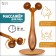 Massage for the face and neckline, 2 balls, 14 × 6 × 2 cm, color mix